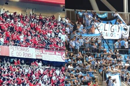 Grêmio e Inter Antifascistas veem crescer onda conservadora nos estádios: ‘é importante resistir’