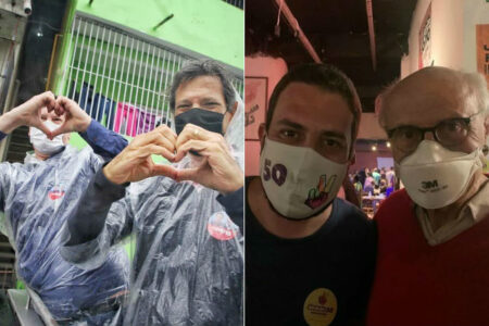 Haddad, Tatto e Suplicy declaram apoio a Boulos em São Paulo