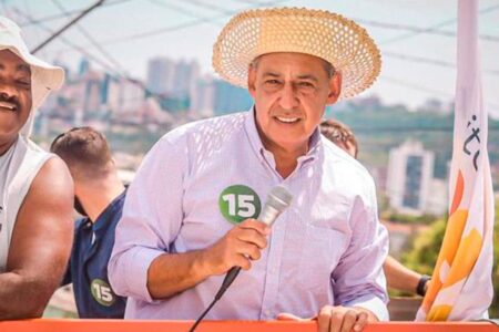 Sebastião Melo em campanha na reta final do segundo turno. Foto: Divulgação/Facebook