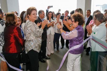 Na inauguração da primeira Casa da Mulher Brasileira, Dilma defende tolerância zero contra agressores