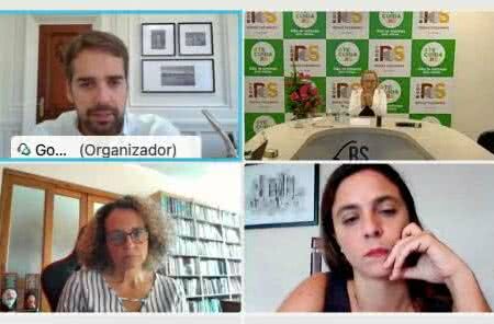 Deputadas do PSOL conversam com Eduardo Leite sobre compra de vacinas e auxílio emergencial