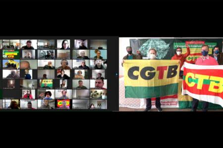 Lideranças sindicais aprovam fusão da CGTB com a CTB no RS