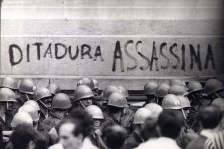 Manifestação no Rio de Janeiro em 1968. Foto: Arquivo Nacional, Correio da Manhã.