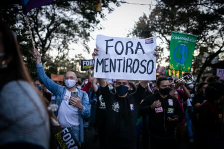 Movimentos populares voltam às ruas para protestar contra políticas do governo Bolsonaro Foto: Luiza Castro/Sul21 