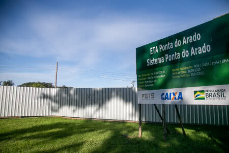 O novo Sistema de Abastecimento de Água Ponta do Arado deve beneficiar 16 bairros das zonas Sul, Extremo-Sul e Leste. Foto: Luiza Castro/Sul21