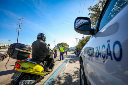 EPTC irá acompanhar a motociata de Bolsonaro no sábado (10).  Foto: Giulian Serafim/ PMPA