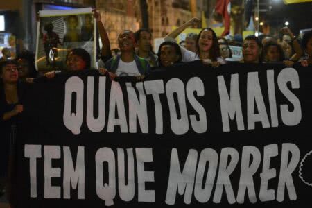 Entre 2009 e 2019, o número de negros vítimas de homicídio cresceu 1,6%. Foto: Fernando Frazão/Agência Brasil
