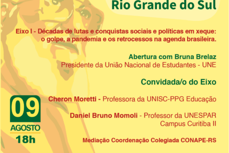 Painel debate golpe, pandemia e os retrocessos na agenda brasileira