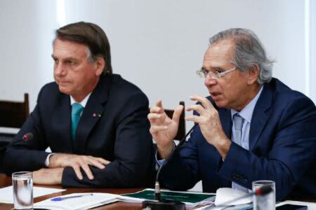 Jair Bolsonaro e Paulo Guedes (Foto: Alan Santos/PR)