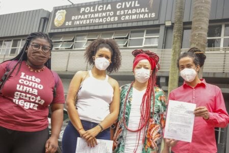Karen Santos, Daiana Santos, Laura Sito e Matheus Gomes denunciaram ameaças  de morte em dezembro | Foto: Divulgação