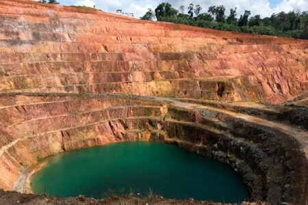 Mineração de manganês no Amapá. Foto: Governo do Amapá