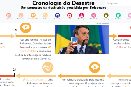 Cronologia do desastre: Instituto lança linha do tempo da destruição presidida por Bolsonaro
