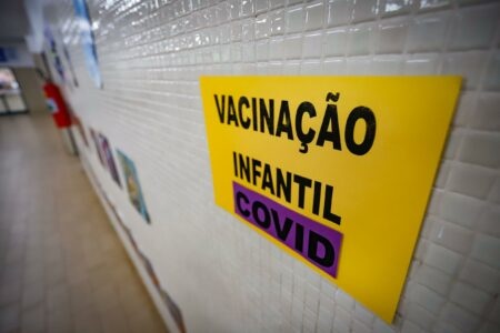 Vacinação de crianças começou no dia 19 de janeiro. Foto: Cristine Rochol/PMPA