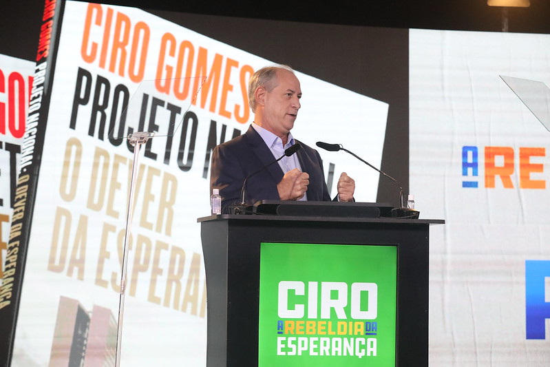 PDT lan a pr candidatura de Ciro Gomes presid ncia Sul 21