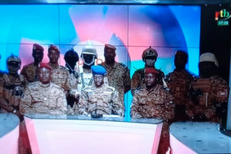 Golpe militar em Burkina Faso ocorreu no dia 24 de janeiro (Reprodução/TV)