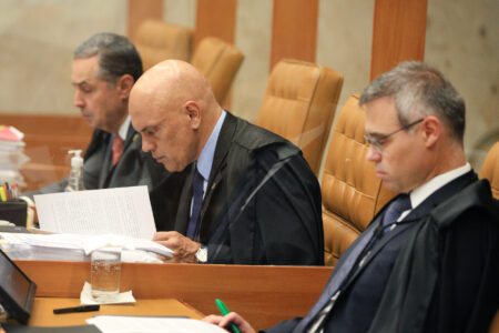 Sessão do STF que decidiu sobre a condenação de Daniel Silveira. Foto: Nelson Jr/STF