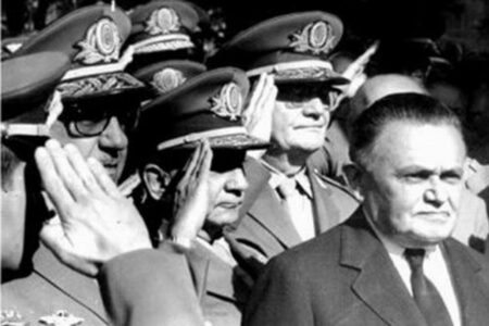 Castello Branco, presidente empossado com a vigência da ditadura, em 1964. (Foto: Divulgação/ Fortaleza em fotos e fatos)