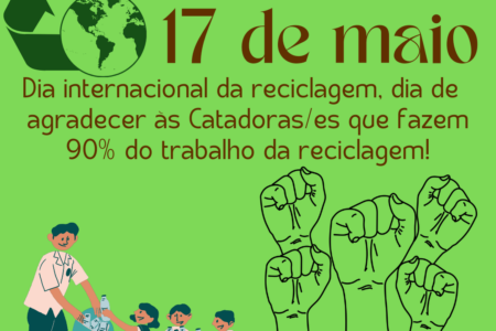Dia internacional da reciclagem (por Alex Cardoso)