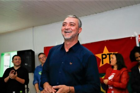 Edegar Pretto, pré-candidato do PT ao governo do RS (Foto: Rafael Stédile)