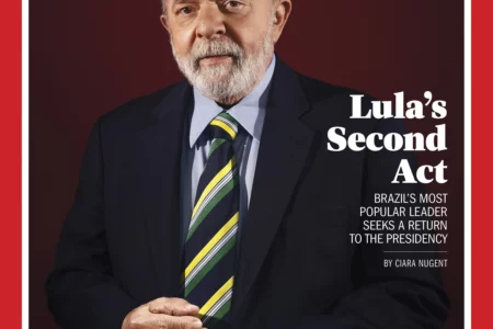 Capa da revista Time com o ex-presidente Lula | Foto: Reprodução