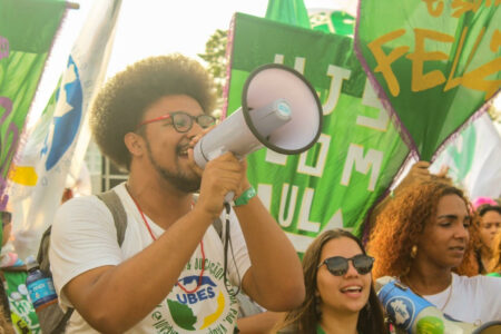 Dia 9 de junho é dia de mobilização dos estudantes na rua. (Foto: Dani/ UEE Ceará) 