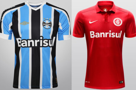 Hoje o Banrisul é o maior patrocinador dos times Grêmio e Internacional (Divulgação)