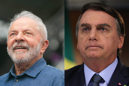 Atlas/Intel: Lula tem 53,4% contra 46,6% de Bolsonaro