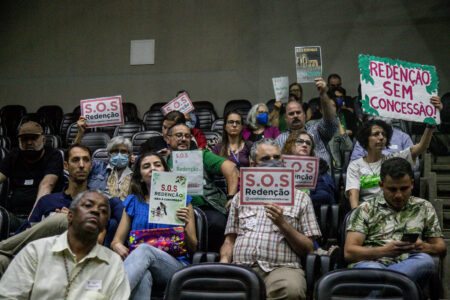 Audiência pública sobre o edital de concessão de parques da Redenção e do Lami, na Câmara de Vereadores. Foto: Luiza Castro/Sul21