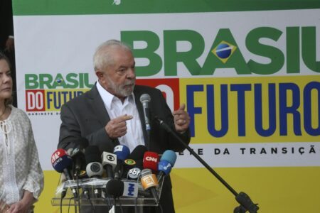 Lula durante entrevista no CCBB | Foto: Antonio Cruz/Agência Brasil
