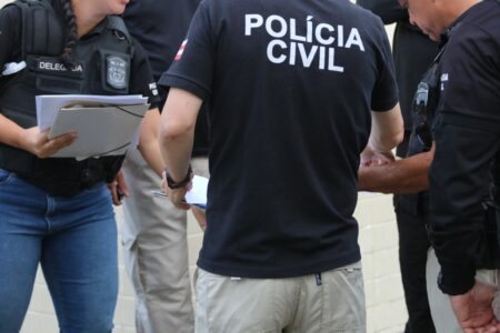 Delegados e agentes participam de ações da investigação dos assassinatos em Eunápolis | Foto: Haeckel Dias/Polícia Civil da Bahia