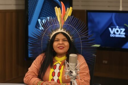 Sônia Guajajara, ministra dos Povos Indígenas (Foto: Valter Campanato/Agência Brasil)