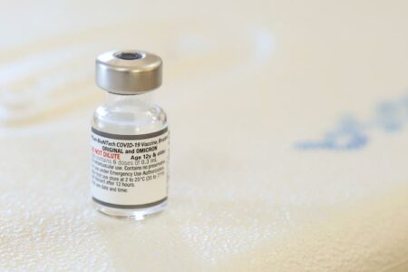 Imunização com vacina bivalente avança conforme a disponibilidade de doses. Foto: Cristiane Rochol/PMPA