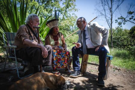 Depois de ir a Brasília, cacica confia em avanço de demarcação de terra indígena no Morro Santana