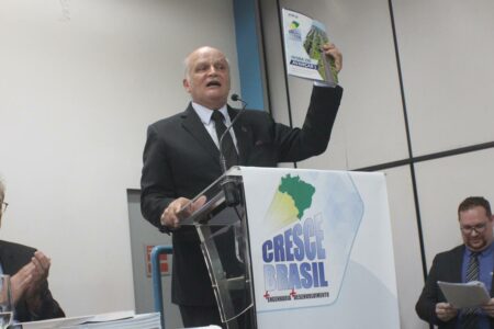 Projeto Cresce Brasil foi lançado em março de 2023, em São Paulo (Foto: Divulgação)