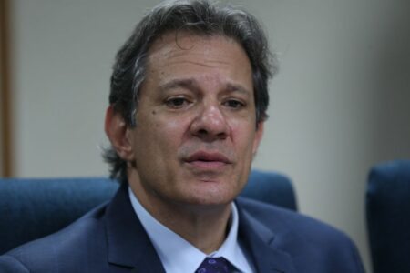 O ministro da Fazenda, Fernando Haddad. Foto José Cruz/Agência Brasil.