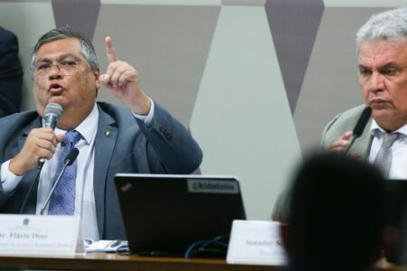 Flávio Dino,participa de audiência na Comissão de Segurança Pública do Senado. Foto Lula Marques/Agência Brasil