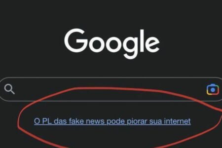 O estudo serviu de base para o Ministério Público Federal de São Paulo pedir explicações ao Google. Foto: Reprodução