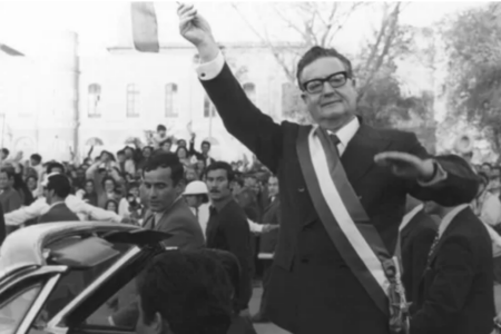 Deposto por um golpe militar em 11 de setembro de 1973, Salvador Allende foi eleito presidente do Chile pelo Partido Socialista (PS) em 1970 (Fundação Salvador Allende (FSA))