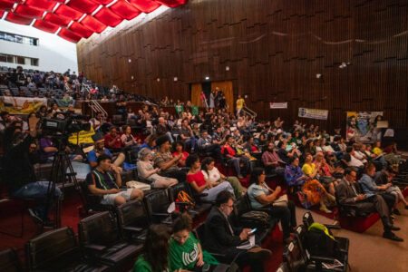 Audiência Pública sobre emergência climática no RS, no auditório Dante Barone. Foto: Luiza Castro/Sul21