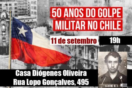 50 anos do golpe no Chile na casa de Diógenes Oliveira (por Guilherme Oliveira)