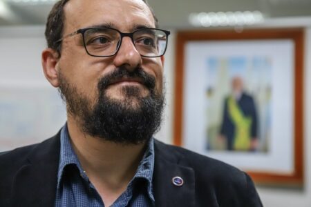 Diego Alves, coordenador-geral de Fortalecimento do Sistema de Garantia de Direitos do MDHC. Foto: Antônio Cruz/Agência Brasil