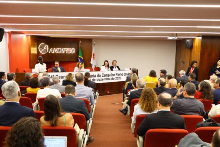 Conselho Pleno da Andifes se reuniu nesta quinta-feira (14), em Brasília | Foto: Divulgação