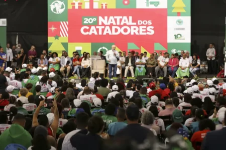 Anúncio foi feito pelo presidente Lula no 20º Natal dos Catadores. Foto: Marcelo Camargo/Agência Brasil