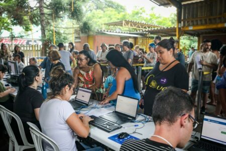 As duas primeiras eleições para o conselho que debate o Plano Diretor mostraram grande presença de público. Foto: Pedro Piegas / PMPA