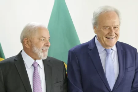 Lewandowski e Lula. Foto: Marcelo Camargo/Agência Brasil