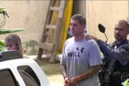Ronnie Lessa está preso por matar Marielle Franco e Anderson Gomes. Foto: Reprodução/TV Globo