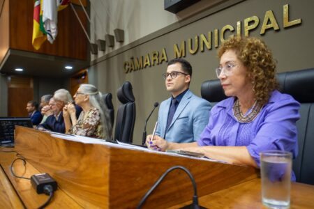 Sessão presidida por Culau aconteceu nesta segunda-feira (15). Foto: Júlia Urias /CMPA
