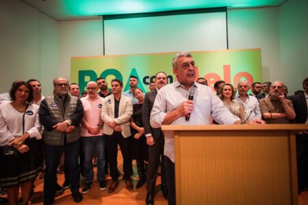 Prefeitura Sebastião Melo confirmou sua pré-candidatura à reeleição | Foto: Rodrigo Savedra/Divulgação