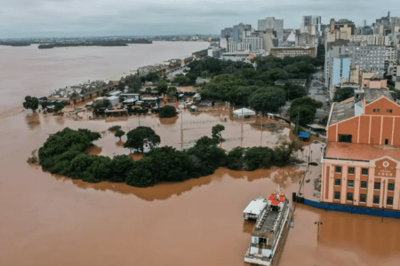 Enchente em Porto Alegre. Foto: Gilvan Rocha/Agência Brasil