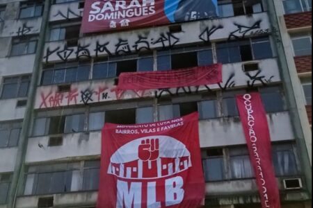 Ocupação no centro de Porto Alegre recebeu nome de estudante morta recentemente. Foto: @picklenick.jpg/MLB